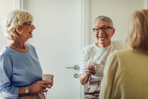 istock Senior Woman Coffee Time 1021009358