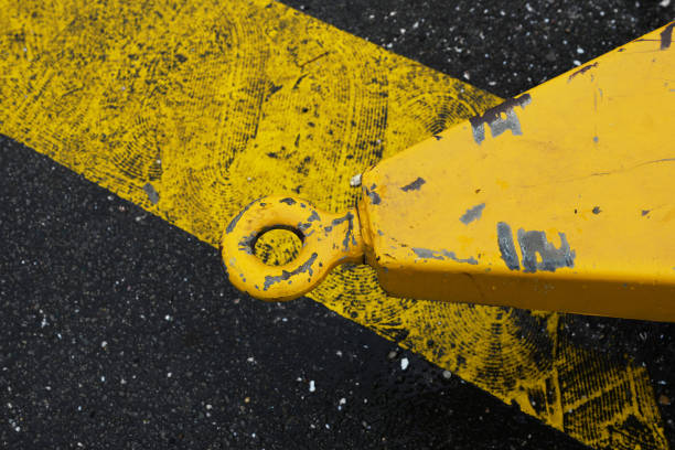 yellow metal machine texture