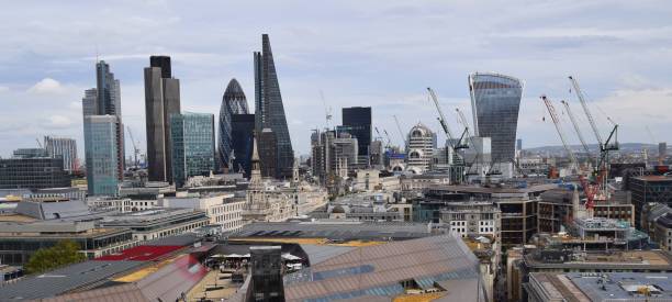 istock London skyline, view from St. Pauls 1021059160