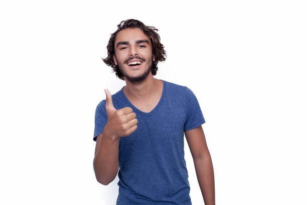 istock Cheerful man showing thumbs up 1021101286