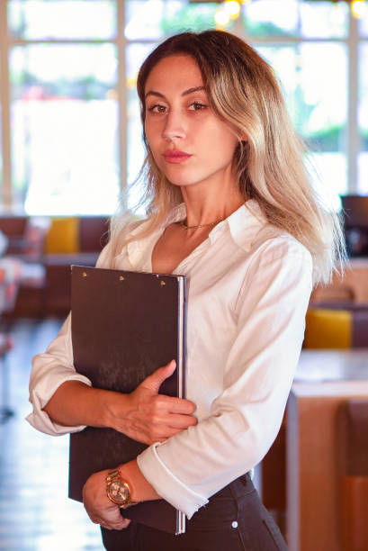 istock Waitress at a coffee shop 1021105056