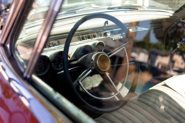 istock A view of a classic vintage car interior 1021108052