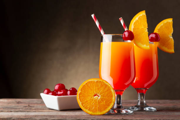 istock Tequila sunrise cocktails 1021116384