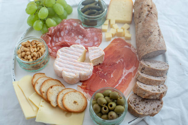 istock Mix of different snacks and appetizers 1021132868