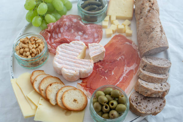istock Mix of different snacks and appetizers 1021132882