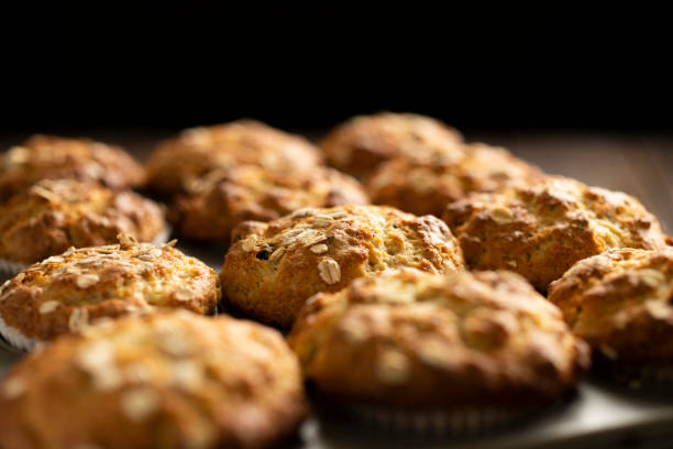 istock Homemade Muffins fresh from the oven 1021139900