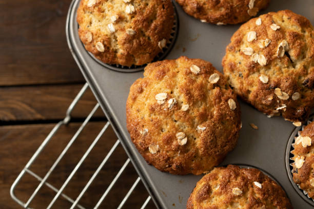 istock Homemade Muffins fresh from the oven 1021139910