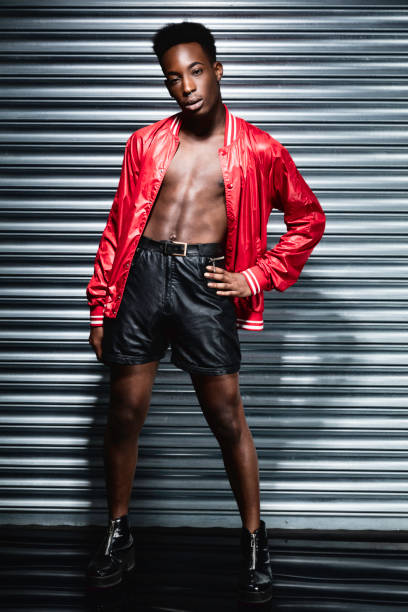 istock Black male fashion model 1021149692