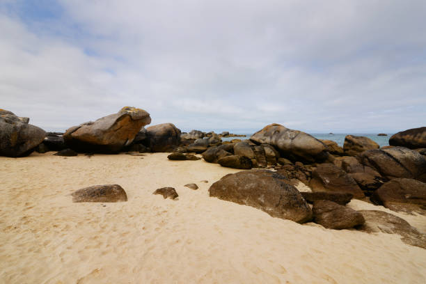 istock Beach on the coast of Brittany 1021158524