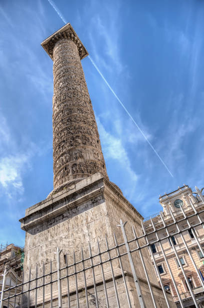 istock Column of Marcus Aurelius in Rome 1021175278