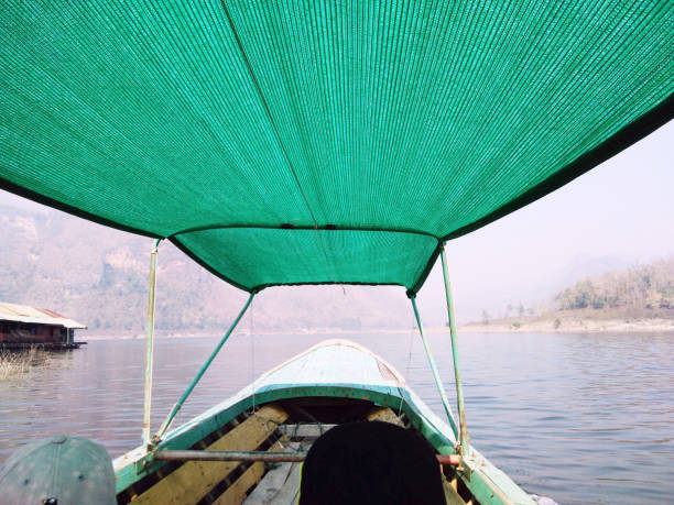 istock Tradition Long-tail boat on the river in Thailand 1021192164