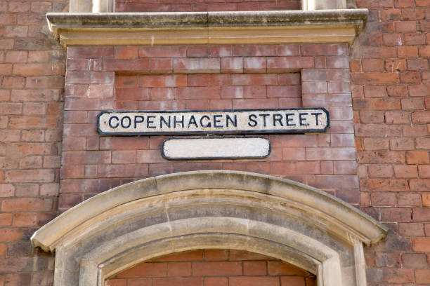 istock Copenhagen Street Sign, Worcester 1021194628