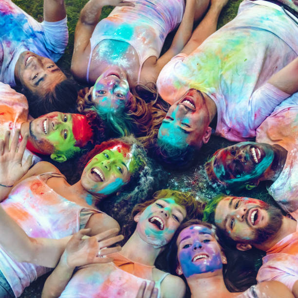 istock Multi-ethnic friends having an outdoors party 1021194740