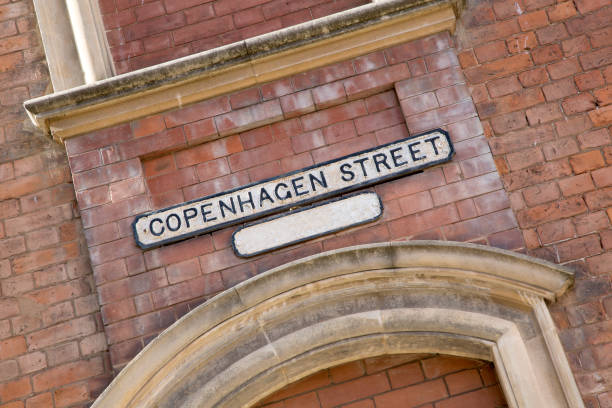 istock Copenhagen Street Sign, Worcester 1021195528