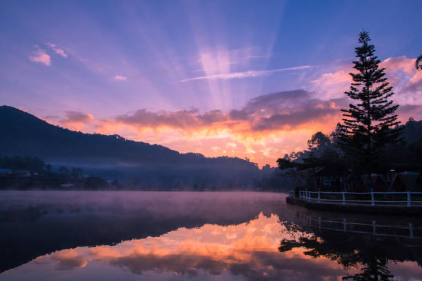istock Reservoir at the Sunrise time 1021207300