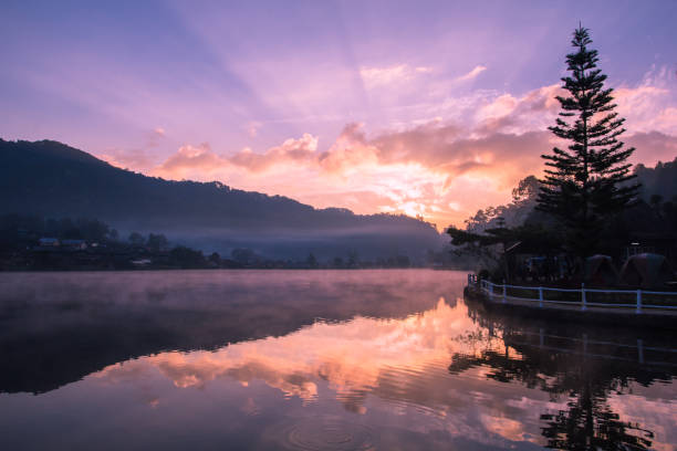 istock Reservoir at the Sunrise time 1021207954