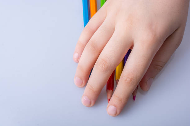 istock Color Pencils on a white background 1021210990