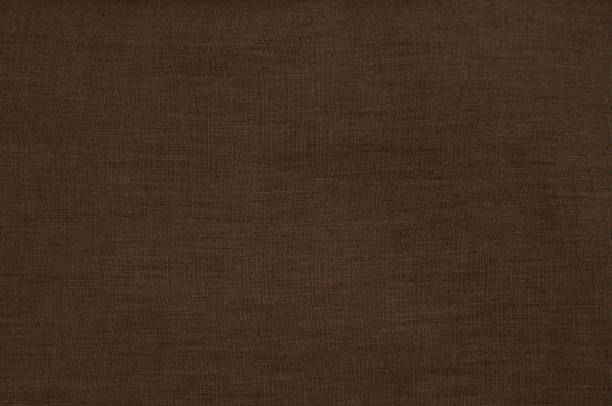 istock Brown linen fabric closeup 1021215310