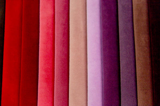 istock Rolls of fabric and textiles in a shop or store 1021220904
