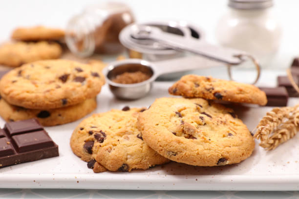 cooking homemade cookie