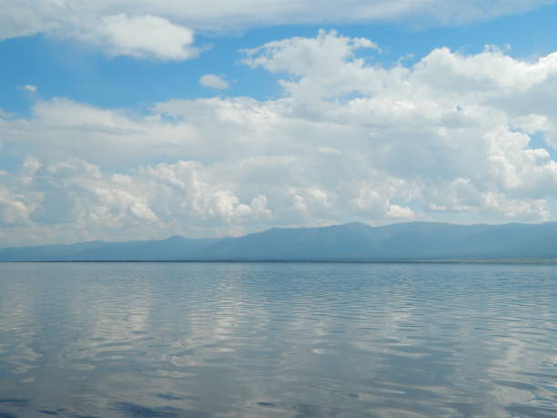 istock Reflection of the sky in the lake 1021223934