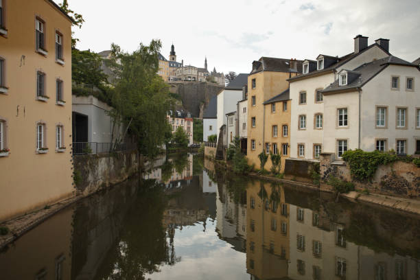 istock Alzette river and old town Luxembourg 1021261876