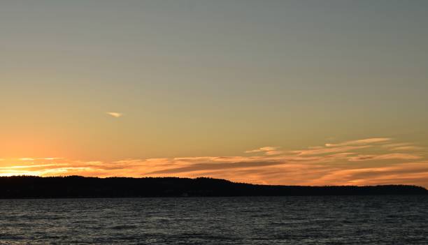 istock Sunset at Mukilteo, Washington, USA 1021268986