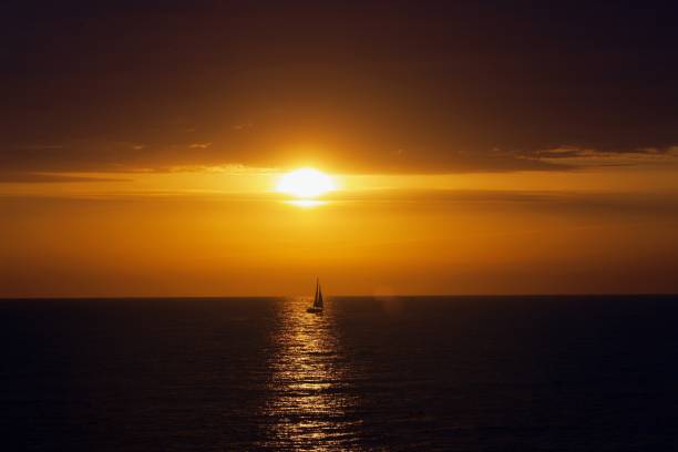 istock Scenic View Of Sea Against Sky During Sunset 1021271704