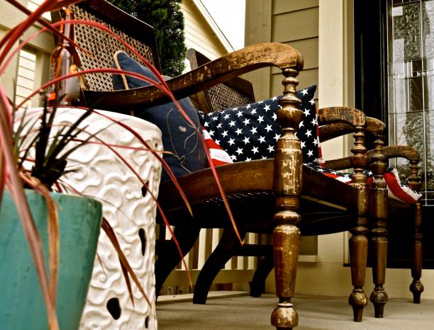 istock USA Patriotic Porch 1021276524