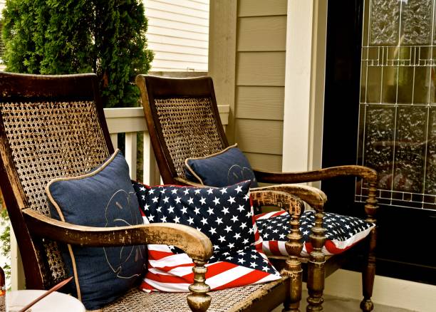 istock USA Patriotic Porch 1021276596