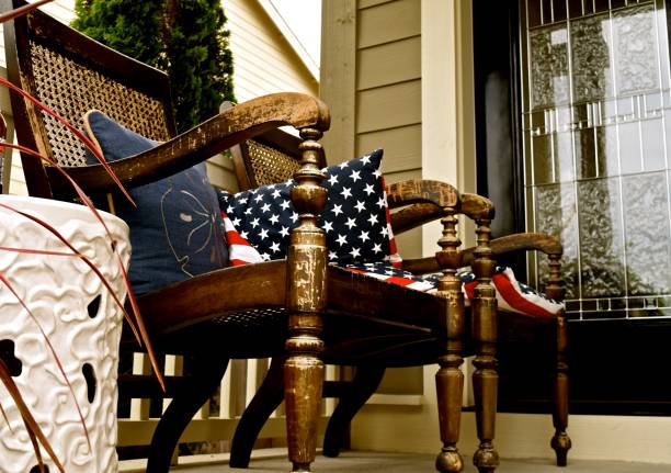 istock USA Patriotic Porch 1021276688