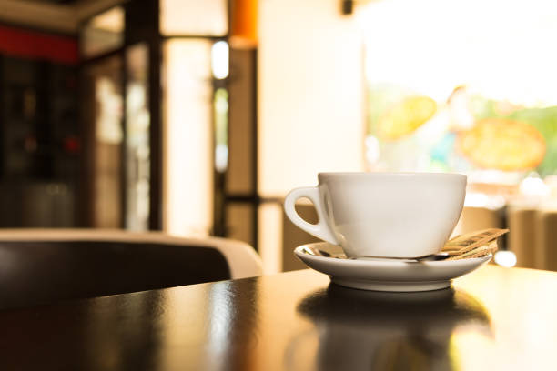 Coffee break concept. Beverage sample concept.