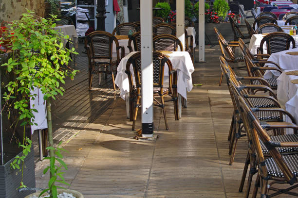 istock Barcelona outdoor cafe 1021291374