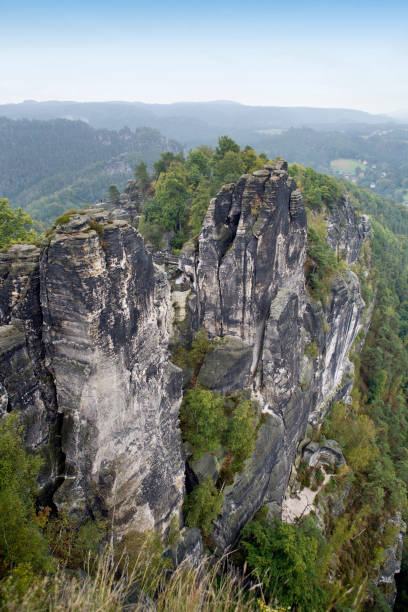 istock Bastei rocks in Saxon Switzerland, Germany 1021291424