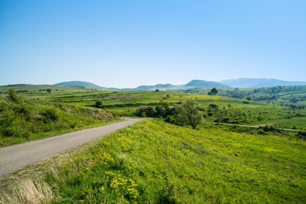 Anina Mountains in western part of Romania,