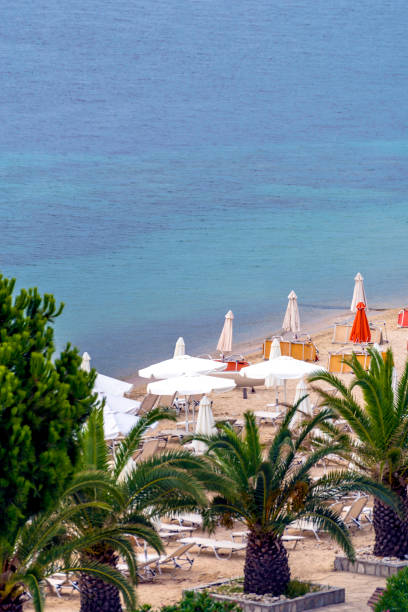 istock Beach in Ouranoupolis, Greece 1021403300