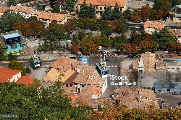 Foto de San Marino Teleférico e mais fotos de stock de Antiguidade - Antiguidade, Arquitetura, Capitais internacionais