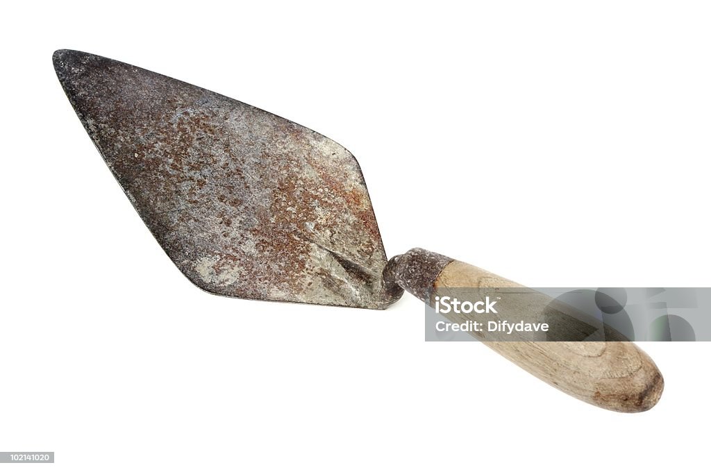 벽돌공 왜고너의 모종삽 - 로열티 프리 흙손 스톡 사진