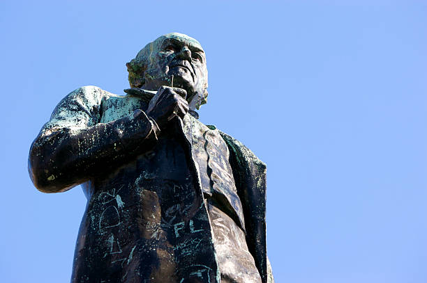 istock Statue of William Gladstone, St John's Gardens, Liverpool 102141491