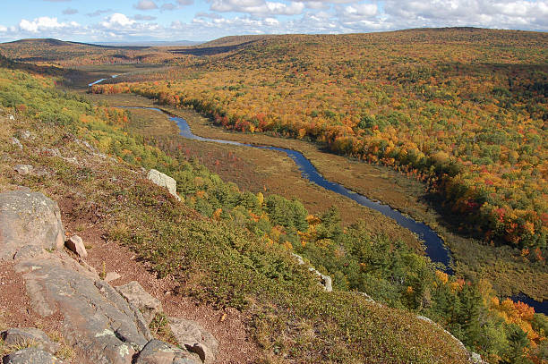 Fall Colors in Michigan's Porcupine Mountains