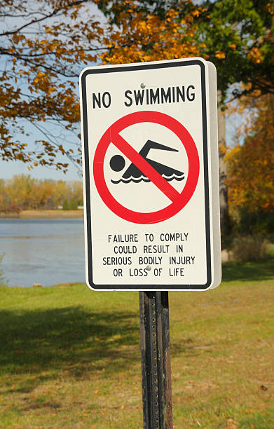 istock No Swimming Sign 102142790
