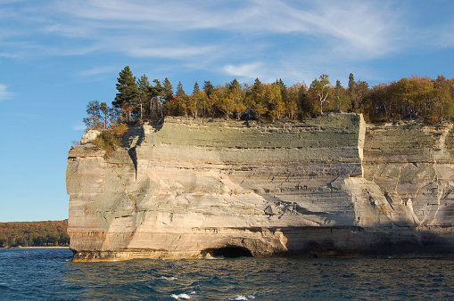 A cliff in the Pictured Rocks National Lakeshore.

Please also check out my Michigan Images Lightbox. :-)
[url=http://www.istockphoto.com/file_search.php?action=file&lightboxID=4033284] [img]http://www1.istockphoto.com/file_thumbview_approve/4977950/1/istockphoto_4977950_businesswoman.jpg
[/img][/url].
To see some of my personal favorites,  please visit my lightbox.
[url=http://www.istockphoto.com/file_search.php?action=file&lightboxID=10465804] [img]http://www1.istockphoto.com/file_thumbview_approve/10527917/1/istockphoto_10527917_businesswoman.jpg
[/img][/url]