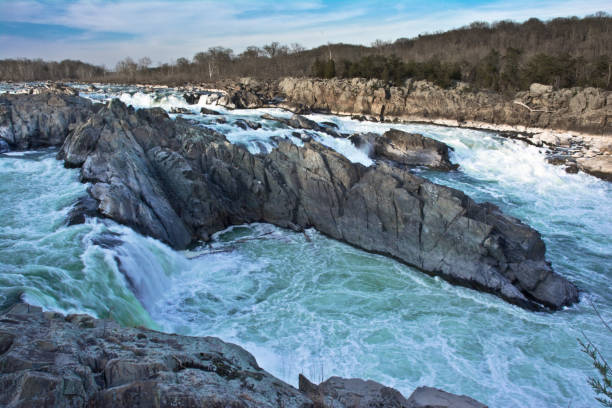 Great Falls National Park - Winter Landscape