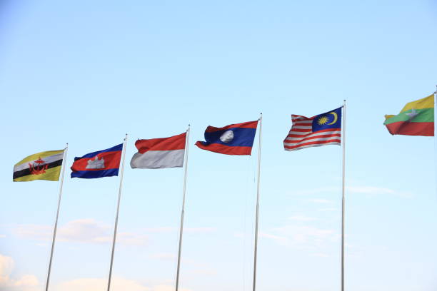 istock Flags of the ASEAN Countries 1021445698