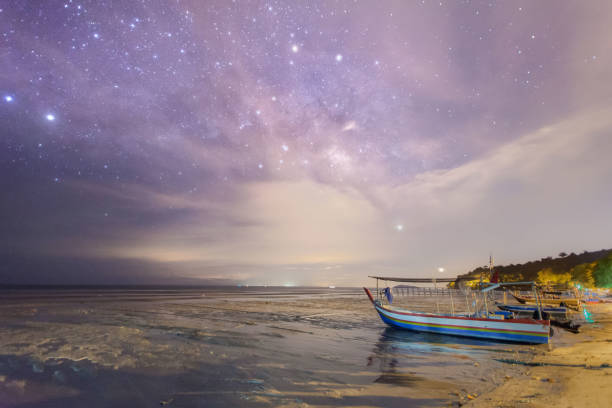 istock Beautiful milkyway galaxy stars view for cosmos background 1021453536