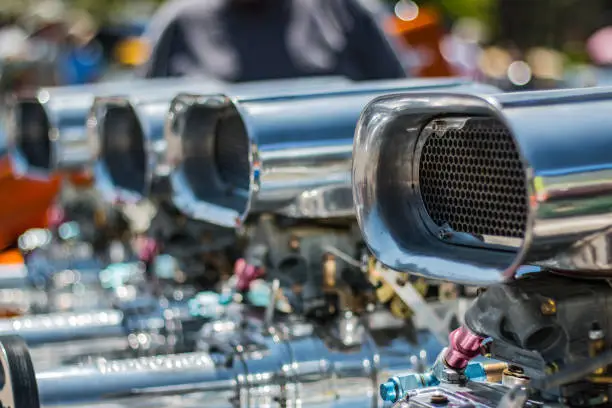 Photo of Row of Superchargers