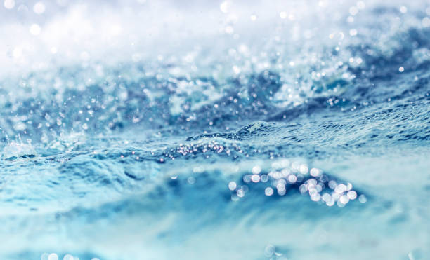 istock The surface of the water blurred bokeh. 1021513678