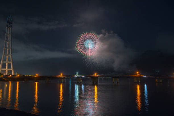 istock Colorful fireworks in Mie 1021532498