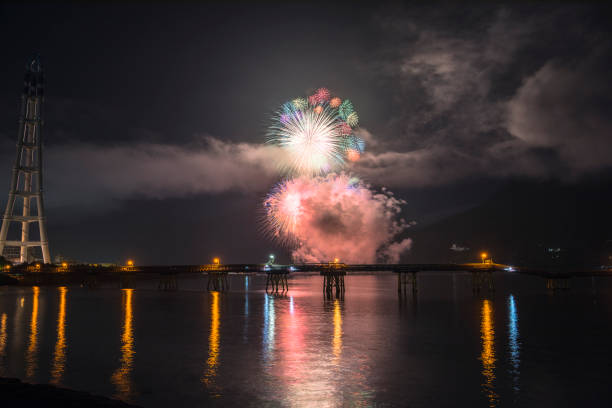 istock Colorful fireworks in Mie 1021532556