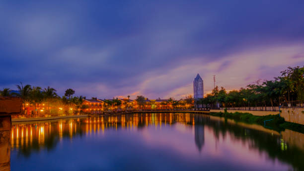istock Colorful sky in the sunset. Amazing sunset. 1021532780